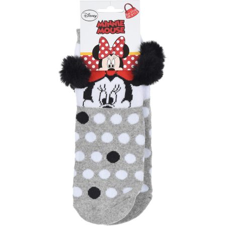 Minnie szürke zokni