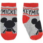 Mickey szürke zokni