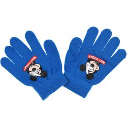 Mickey kék kesztyű