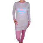 Supergirl női szürke pizsama