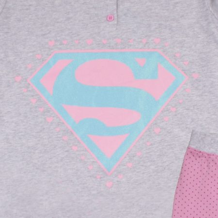 Supergirl női szürke pizsama