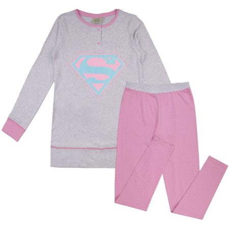 Supergirl női szürke pizsama