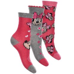 Minnie-szürke-Love zokni szett