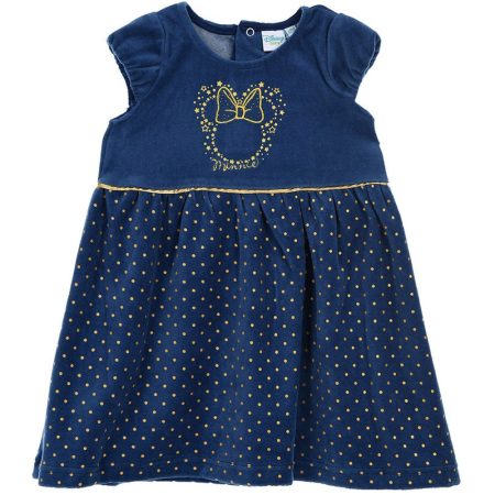 Minnie sötétkék plüssruha