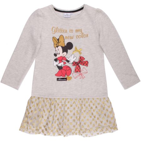Minnie bézs tüllfodros ruha