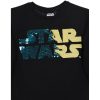 Star Wars átfordítható flitteres fekete felső