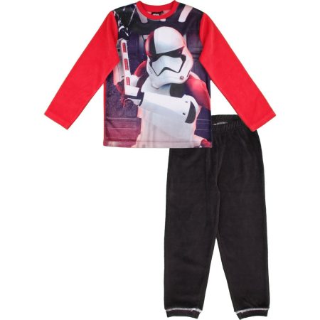Star Wars piros-fekete plüss pizsama
