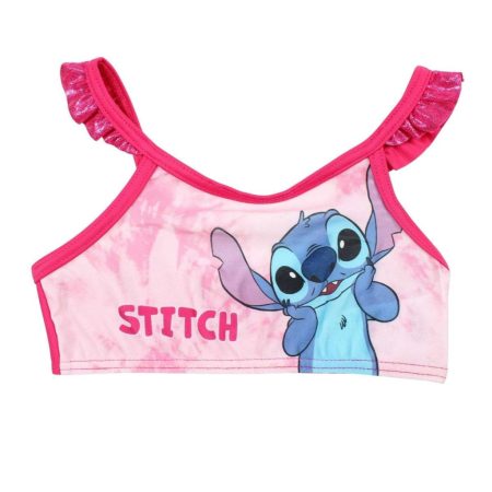 Lilo és Stitch fodros rózsaszín bikini