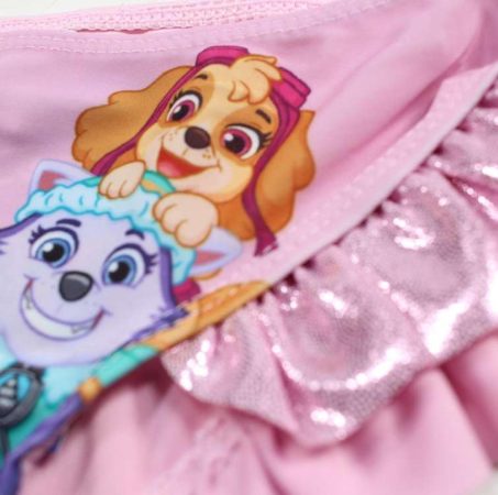 Mancs Őrjárat fodros rózsaszín bikini